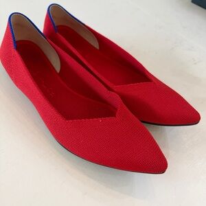 Rothy’s The Point flats. Size 8